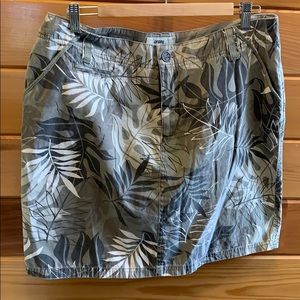 Hawaiian Print Skirt